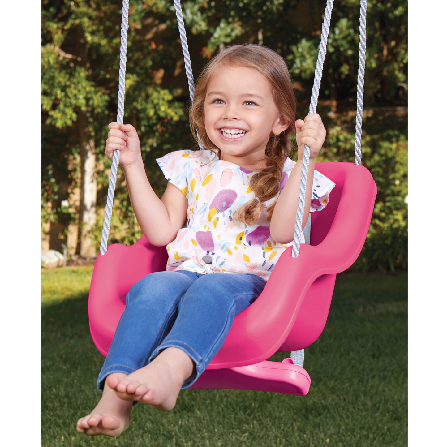 Little Tikes 2-in-1 Snug 'n Secure™ Swing - Magenta | Signature