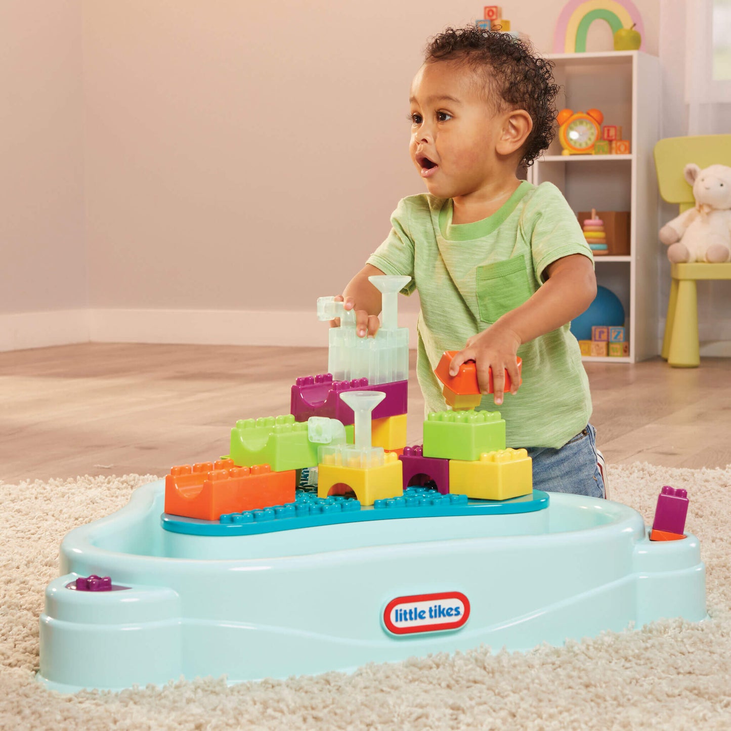 Little Tikes Build & Splash Water Table For Toddlers | Classic