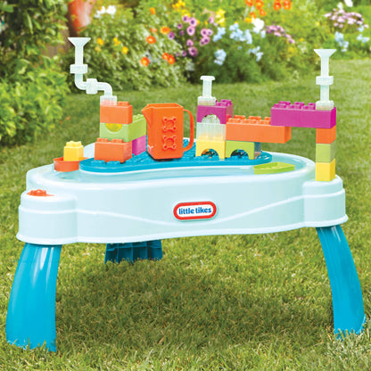Little Tikes Build & Splash Water Table For Toddlers | Classic
