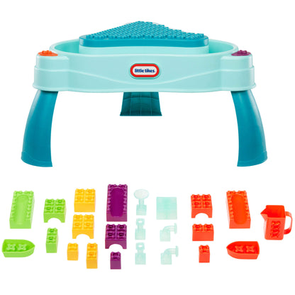 Little Tikes Build & Splash Water Table For Toddlers | Classic