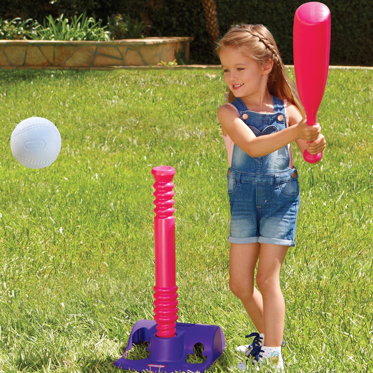 TotSports T-Ball set Pink/Purple | Little Tikes | New