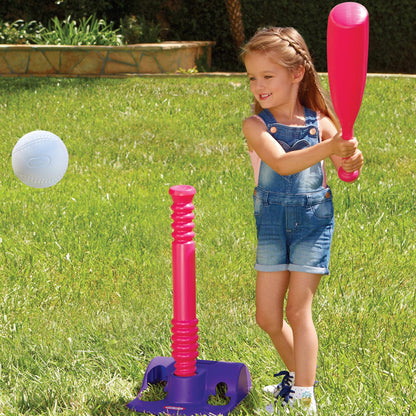 TotSports T-Ball set Pink/Purple | Little Tikes | New