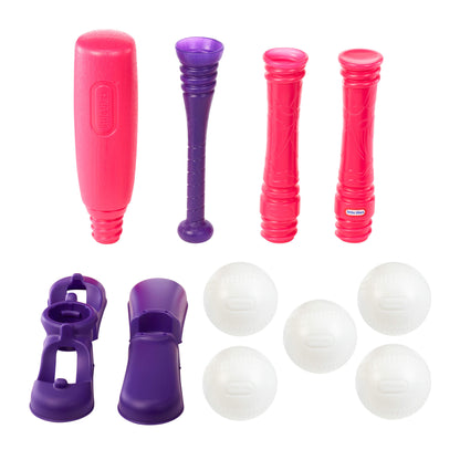 TotSports™ T-Ball Set - Pink Baseball Set for Kids 18M+ | Little Tikes | Customer Favorite