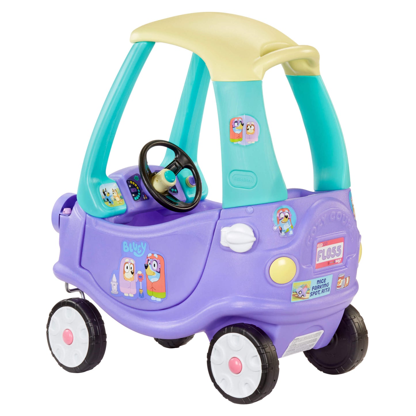 Little Tikes Bluey Grannies Car Coupe | Interactive Ride-On Toy | Signature