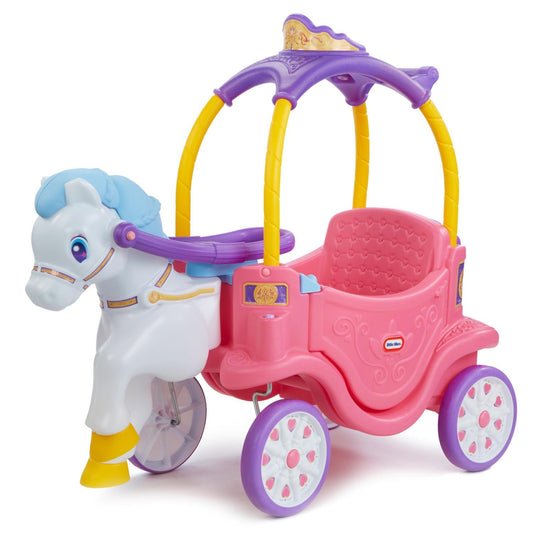 Little Tikes Princess Horse & Carriage | Toddler Ride-On | Classic