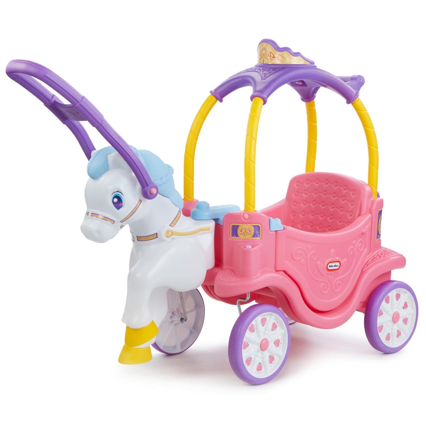 Little Tikes Princess Horse & Carriage | Toddler Ride-On | Classic
