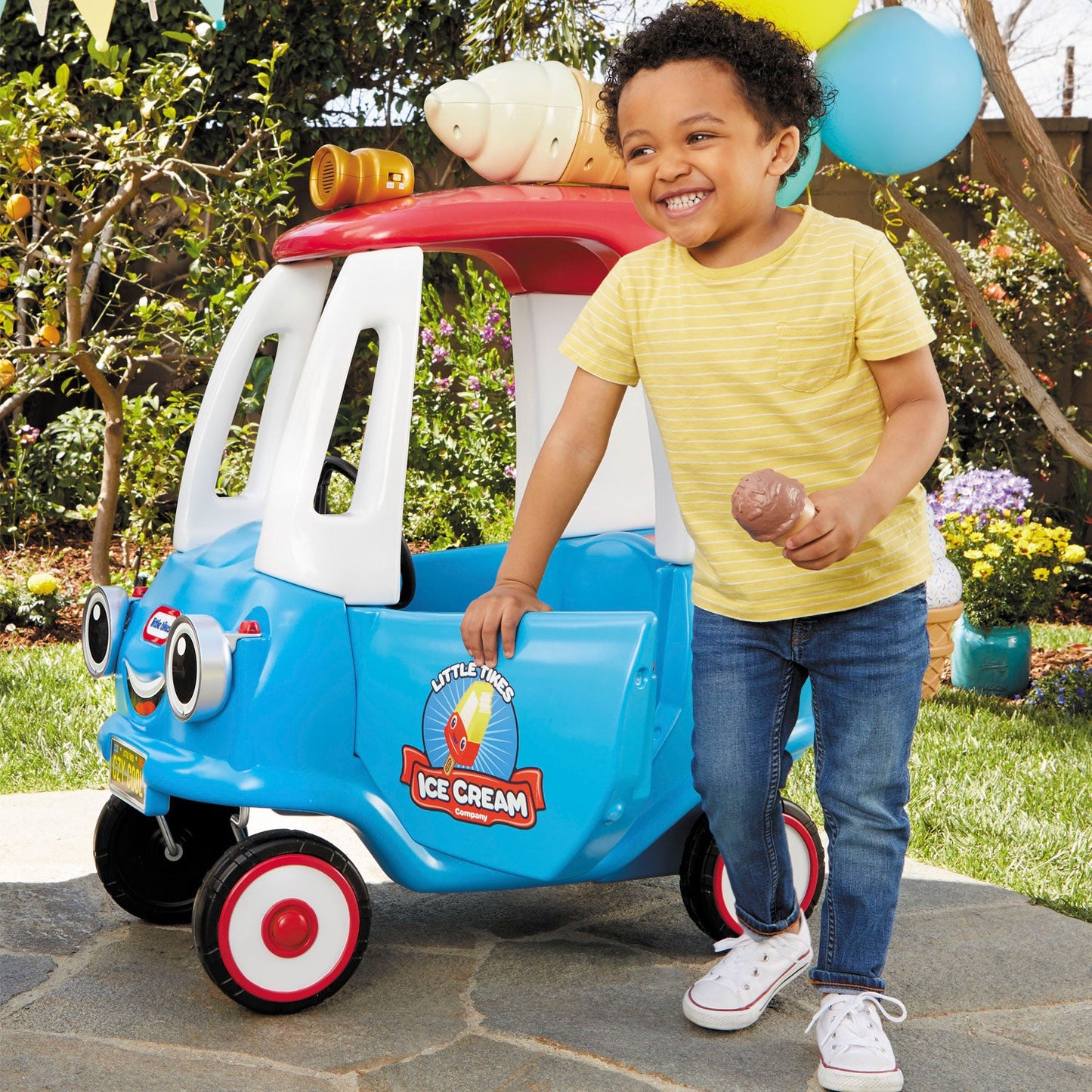 Little Tikes Ice Cream Cozy Truck – Toddler Ride-On | Customer Favorite