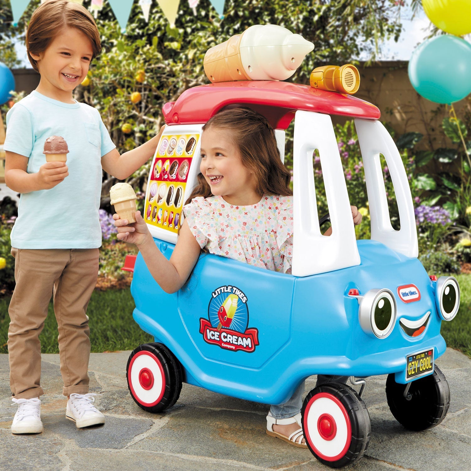 Little Tikes Ice Cream Cozy Truck – Toddler Ride-On | Customer Favorite