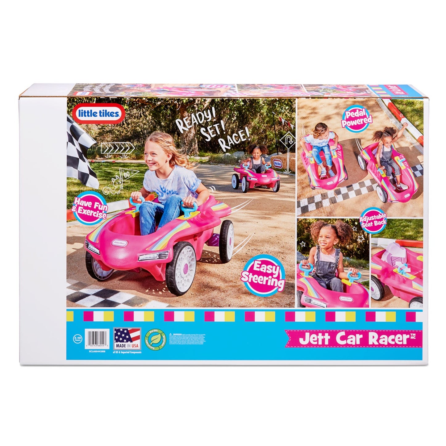 Little Tikes Jett Car Racer - Pink | Best Seller