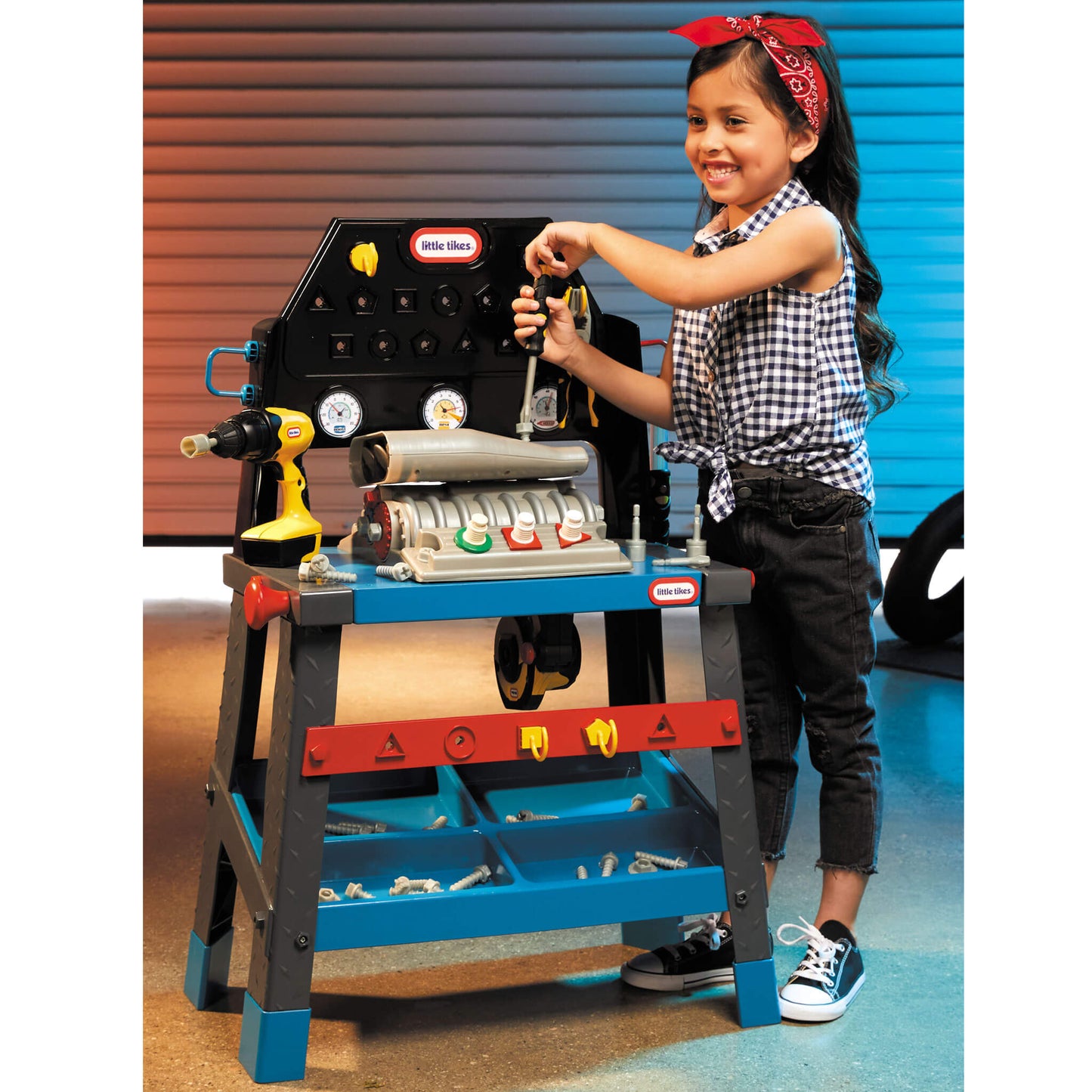 Little Tikes 2-in-1 Buildin' to Learn Motor/Wood Shop | Best Seller