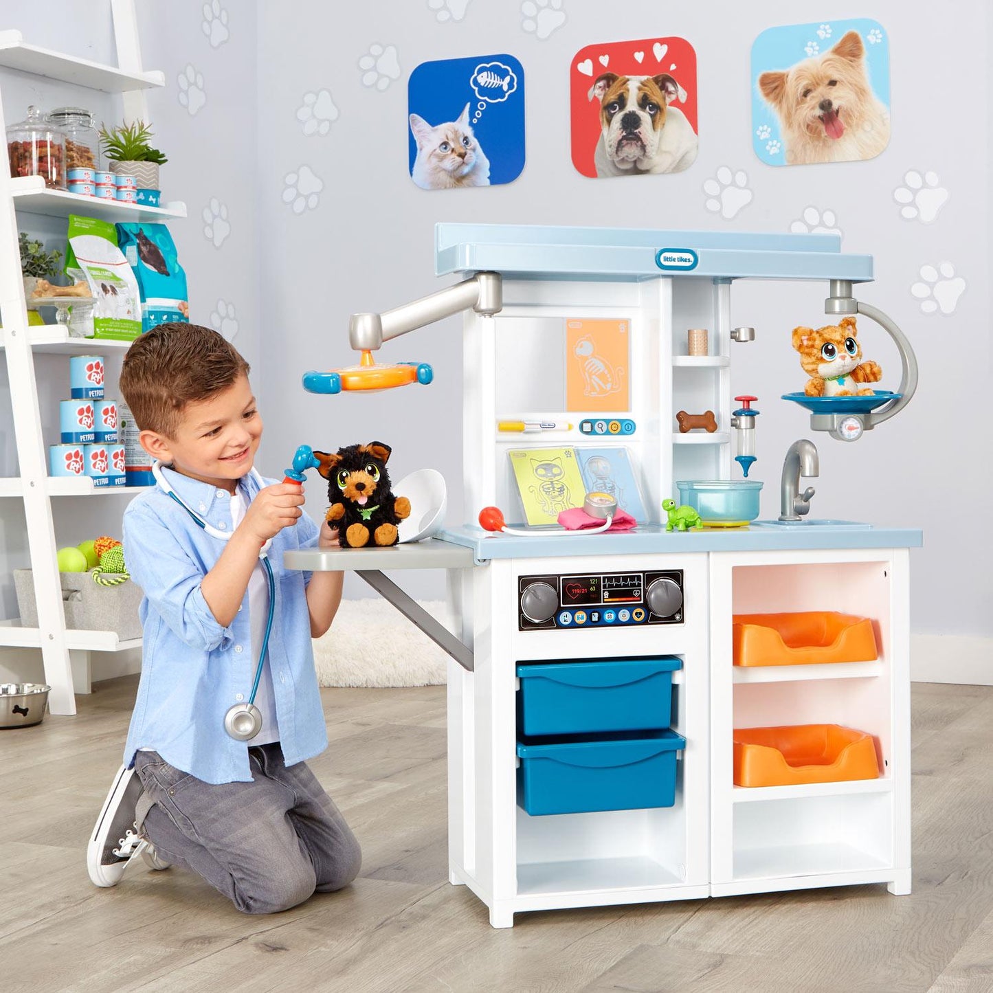 Little Tikes My First Pet Checkup Set – Toddler Vet Playset | Top Pick
