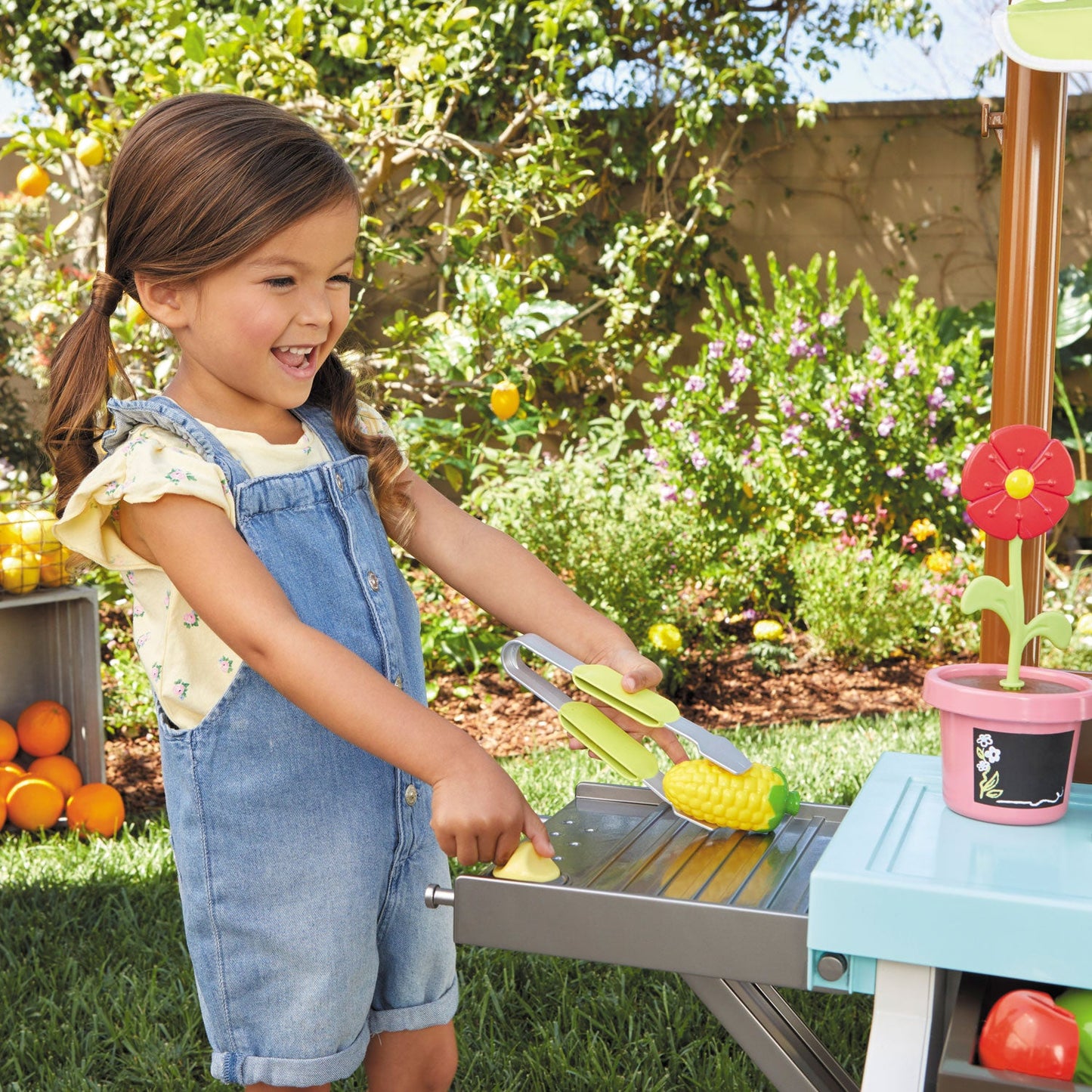 Little Tikes 3-in-1 Garden to Table Market Pretend Play | Best Seller