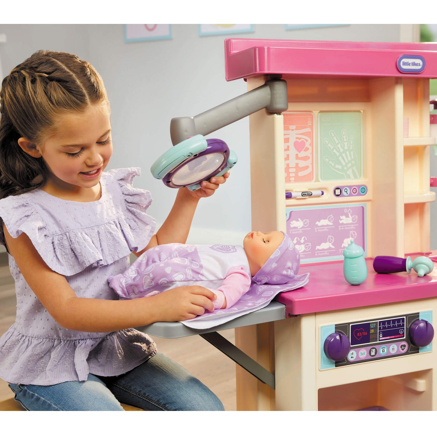 My First Baby Care Center™ - Doctor & Nurse Playset | Little Tikes | Exclusive