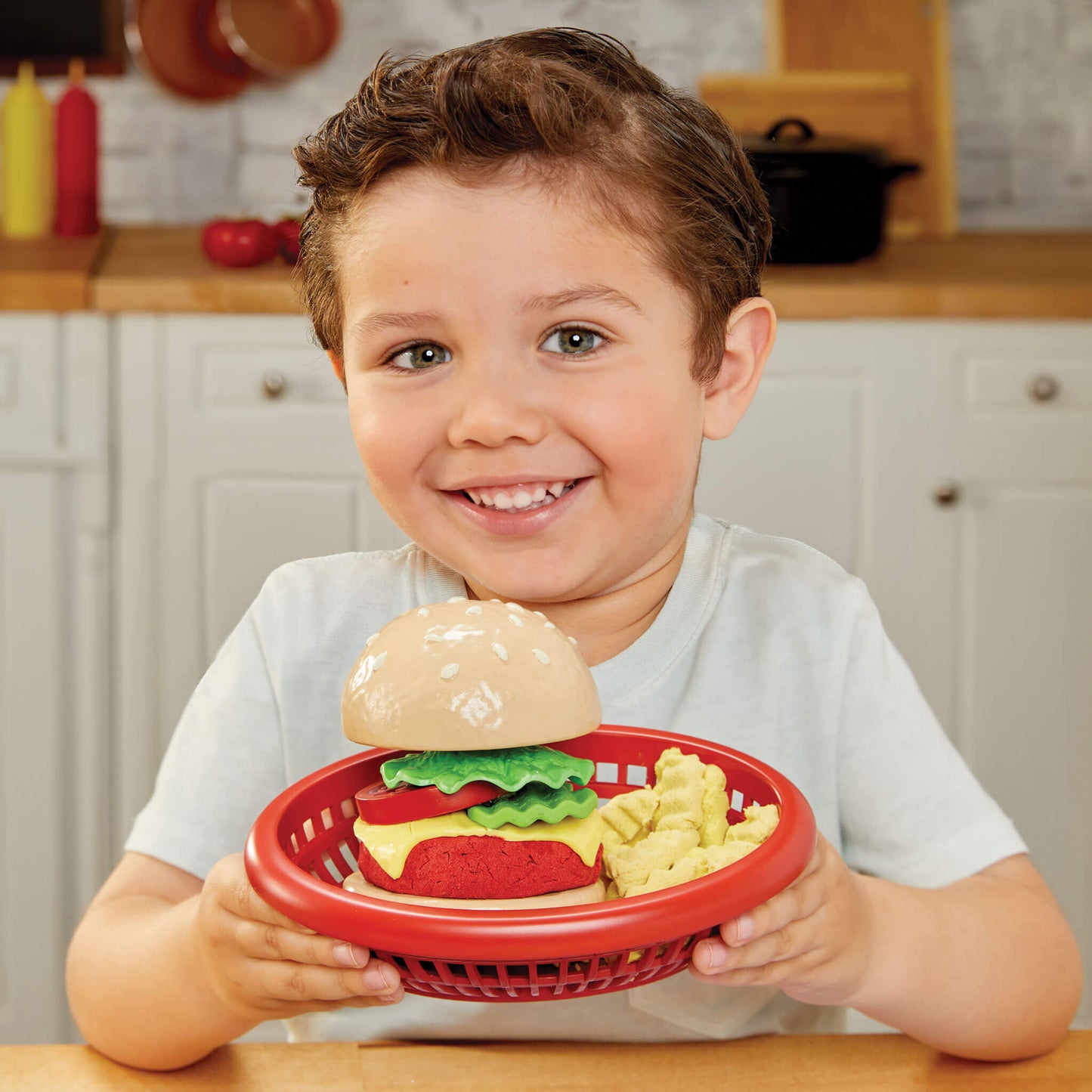 Little Tikes Creative Chefs Cheeseburger and Fries Kit | Signature