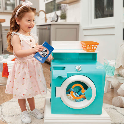 Little Tikes First Retro Washer-Dryer - Pretend Play Laundry Set | Exclusive