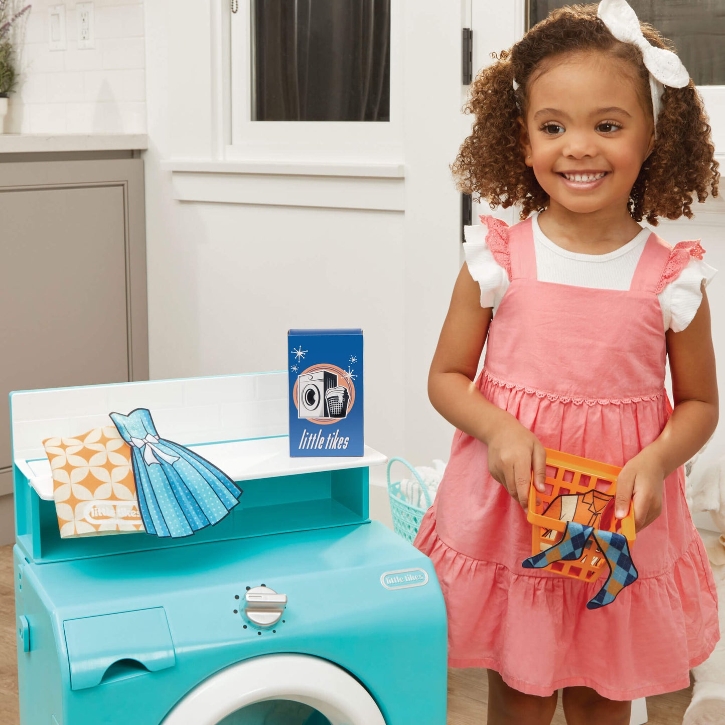 Little Tikes First Retro Washer-Dryer - Pretend Play Laundry Set | Exclusive