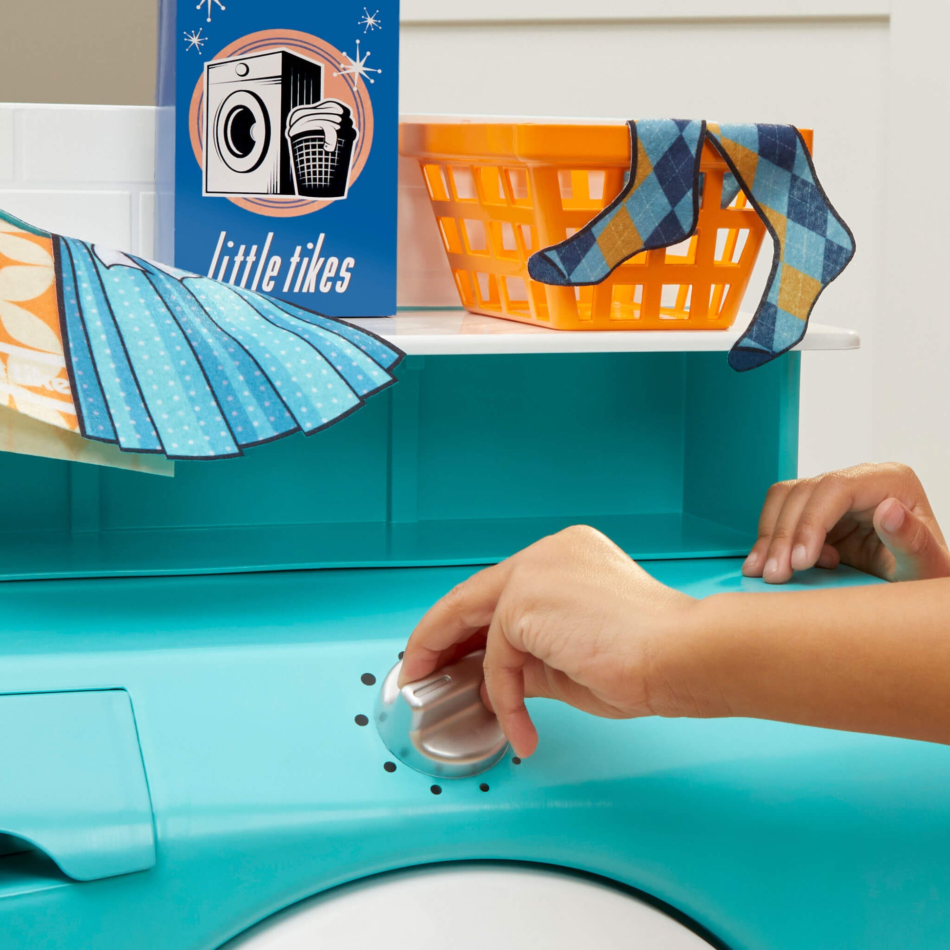 Little Tikes First Retro Washer-Dryer - Pretend Play Laundry Set | Exclusive