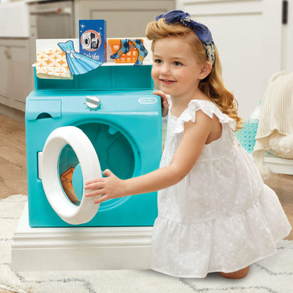 Little Tikes First Retro Washer-Dryer - Pretend Play Laundry Set | Exclusive