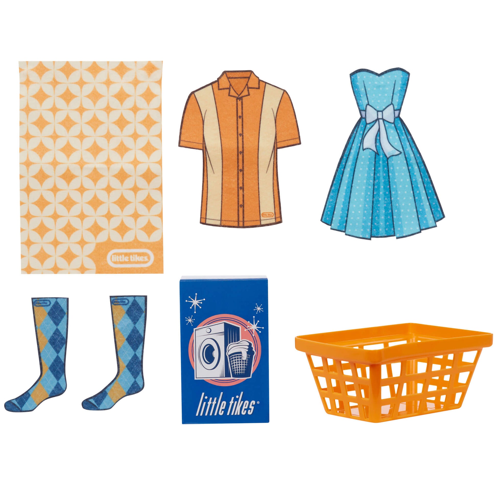Little Tikes First Retro Washer-Dryer - Pretend Play Laundry Set | Exclusive