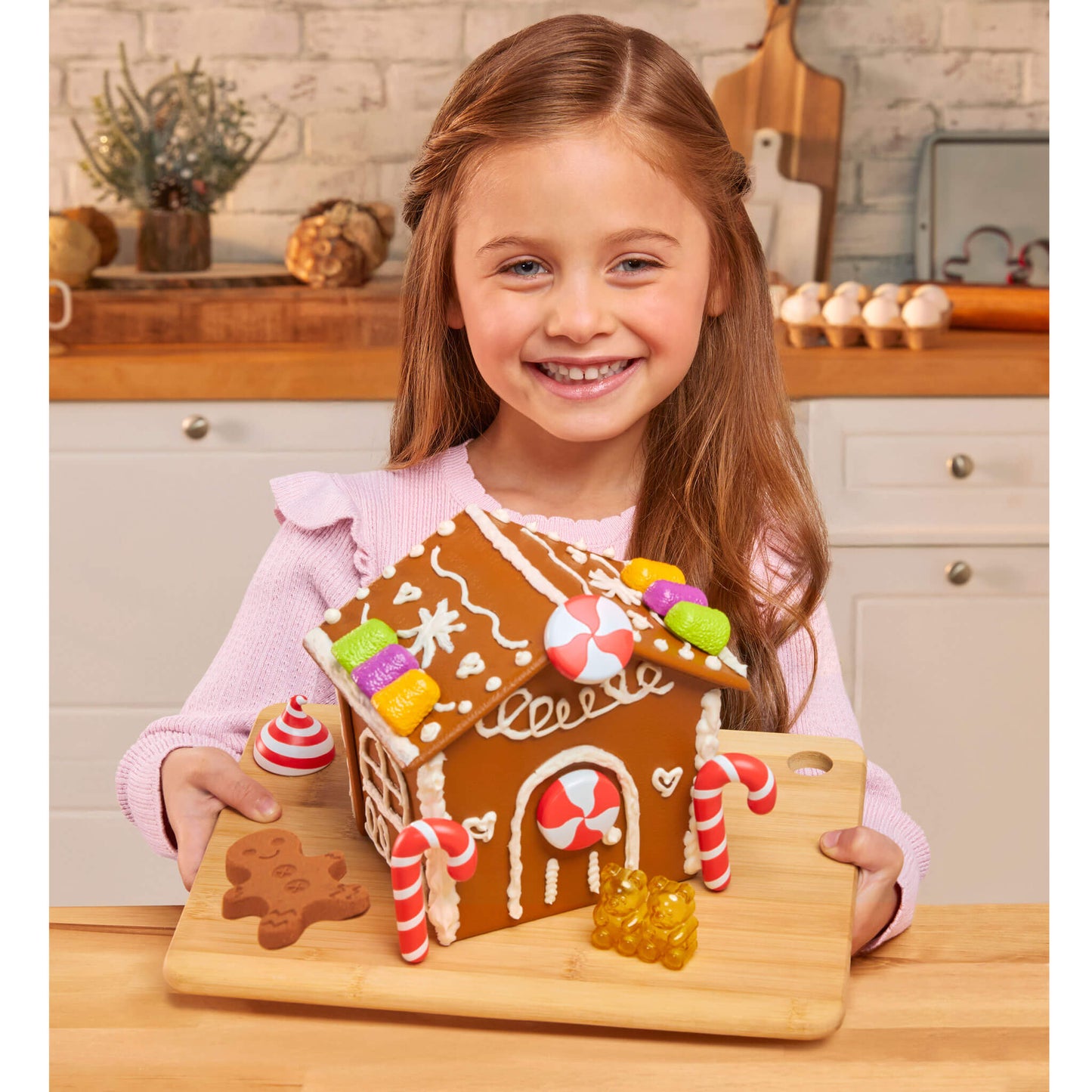 Creative Chefs™ Gingerbread House Kit - Little Tikes Play Food Set | Premium