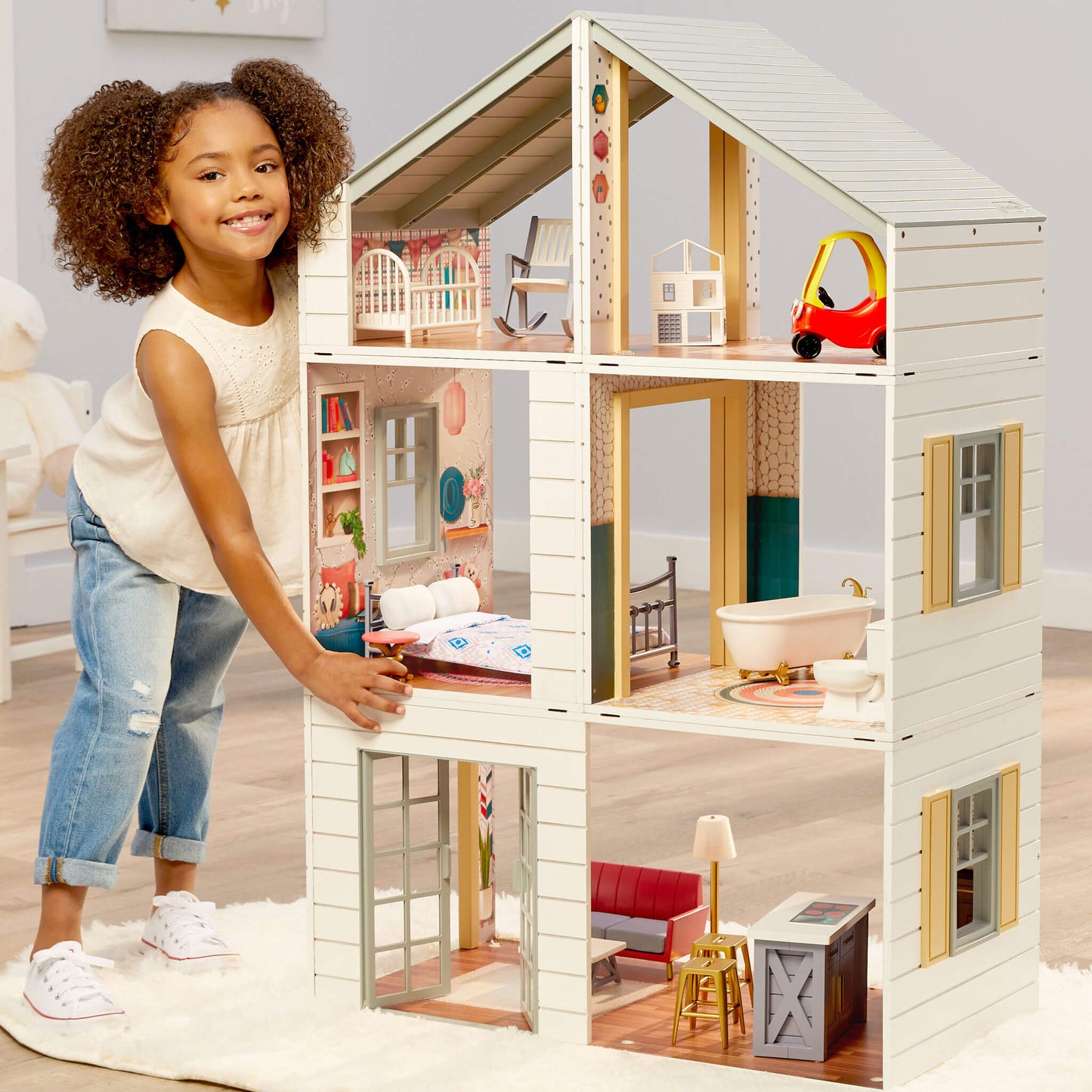 Little Tikes Stack 'n Style™ Wood Dollhouse | Little Tikes | Best Seller