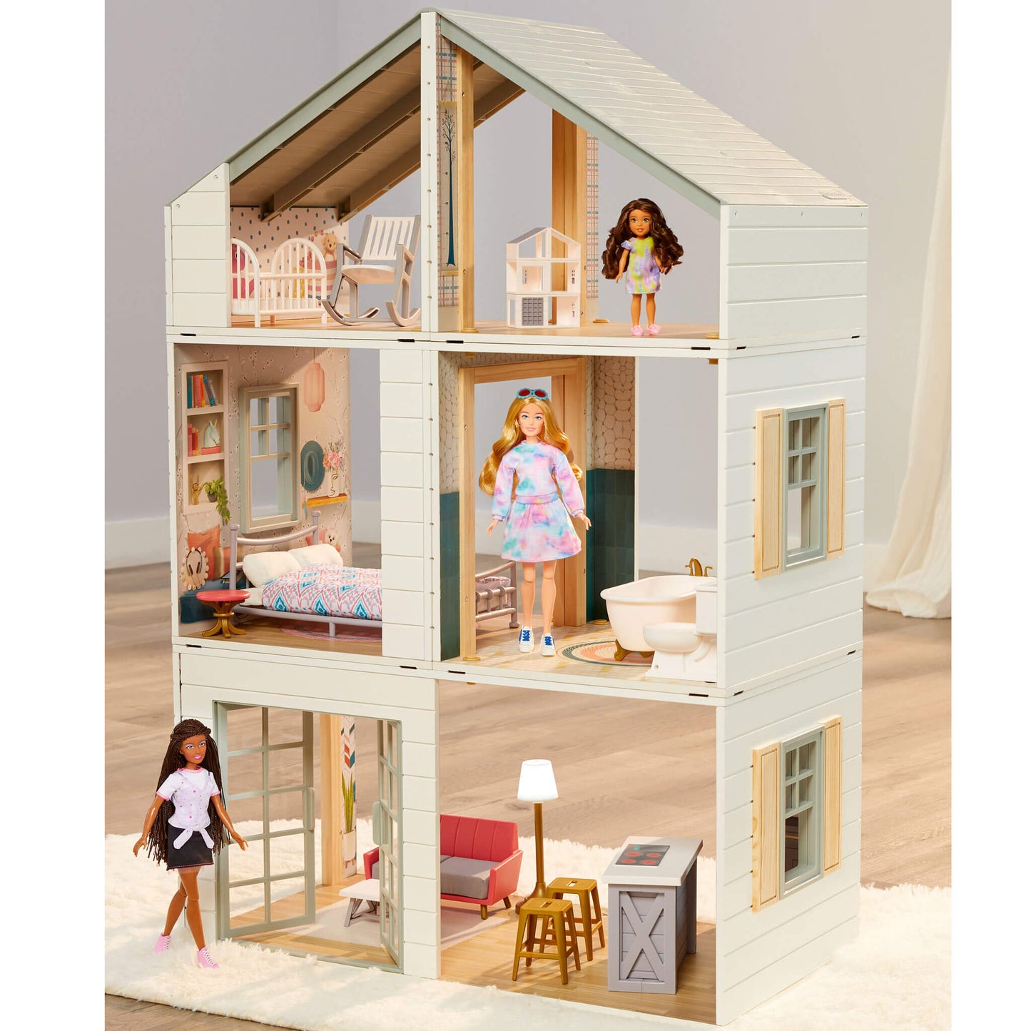 Little Tikes Stack 'n Style™ Wood Dollhouse | Little Tikes | Best Seller
