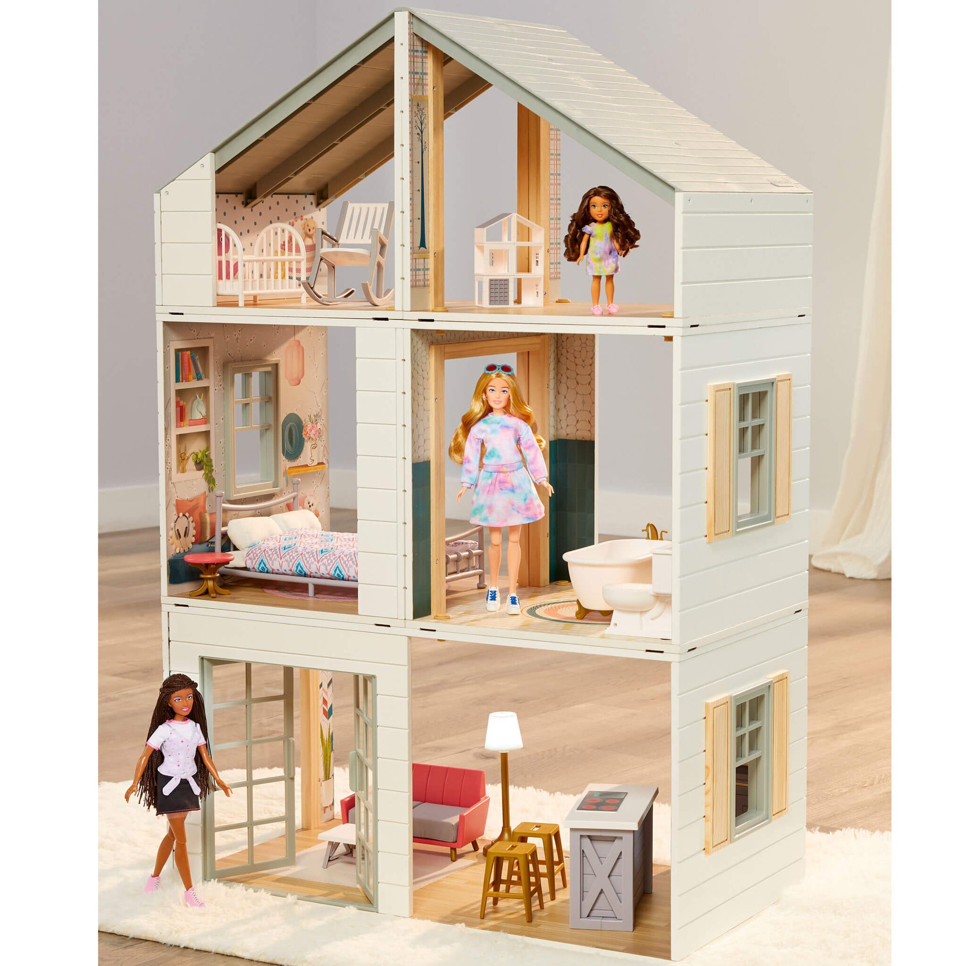 Little Tikes Stack 'n Style™ Wood Dollhouse | Little Tikes | Best Seller