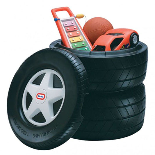 Little Tikes Classic Racing Tire Toy Chest | Essential