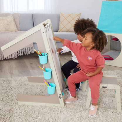 Little Tikes 2-in-1 Easel and Art Table – Kids' Wooden Art Station | Featured