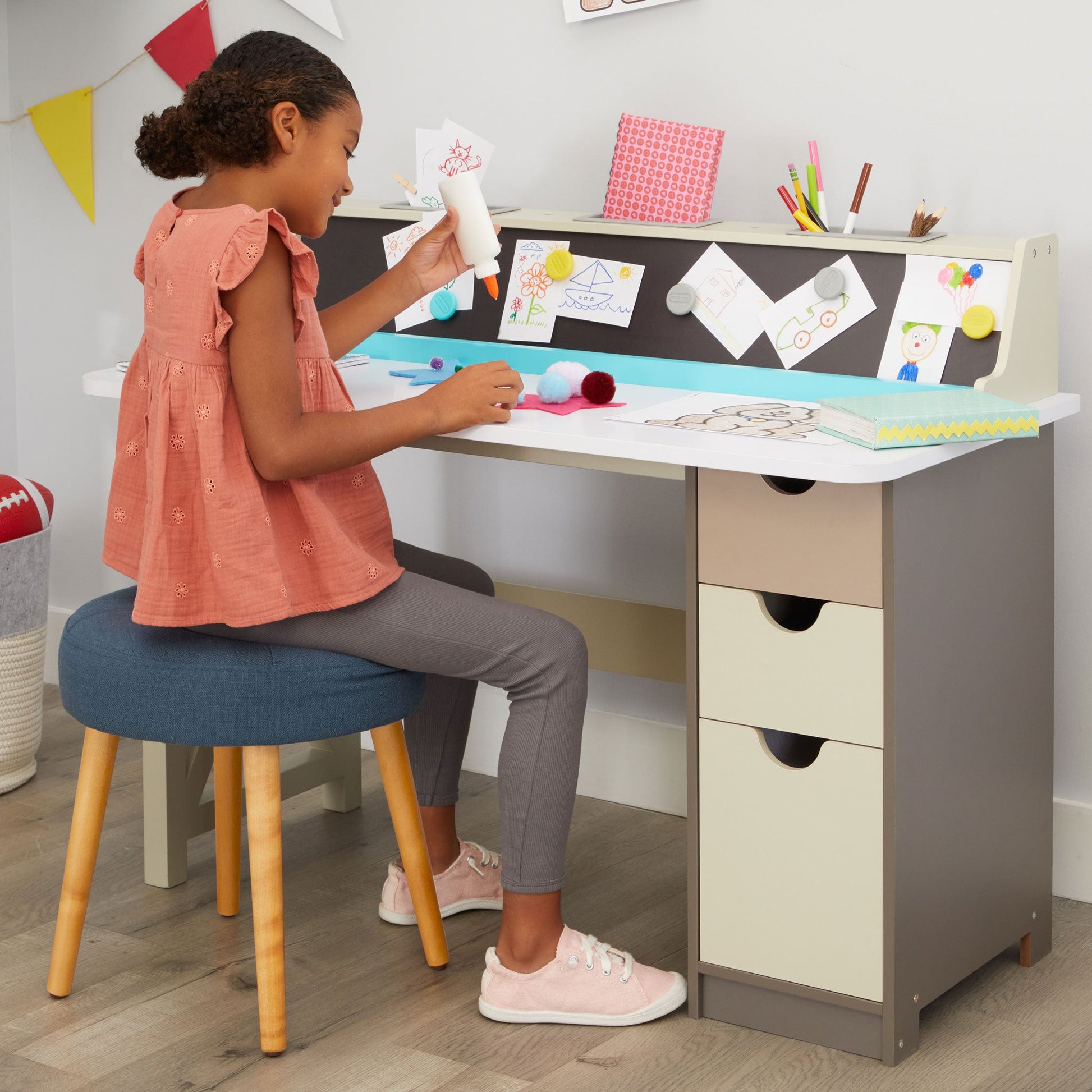 Little Tikes 2-in-1 Chalkboard Desk | Best Seller