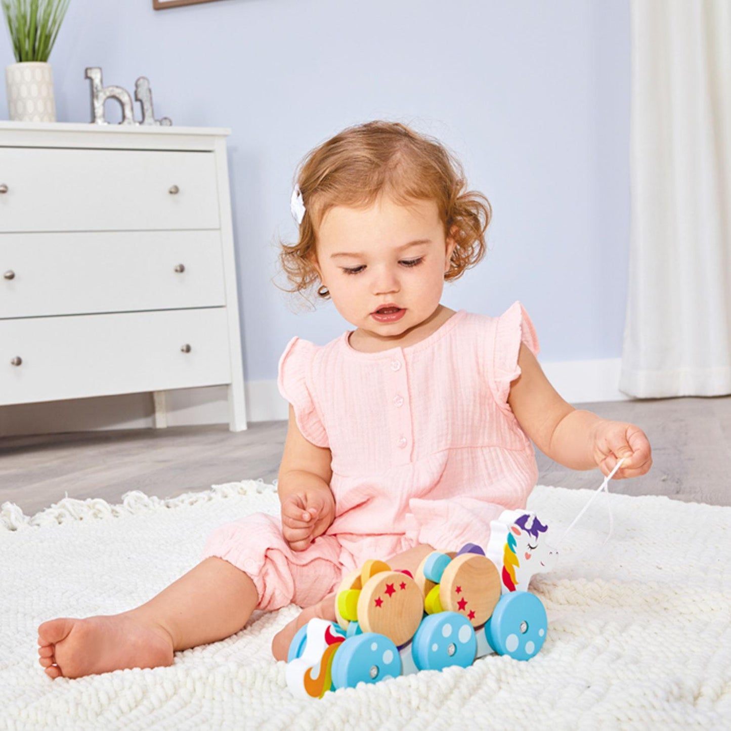 Wooden Critters Pull Toy - Unicorn | Little Tikes | Classic