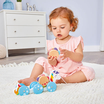 Wooden Critters Pull Toy - Unicorn | Little Tikes | Classic