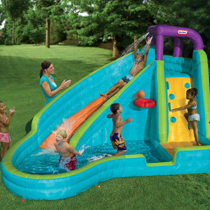 Inflatable water slide - Slam n Curve | Little Tikes | Top Pick