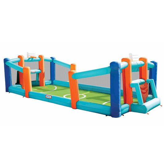 Little Tikes Huge Backyard Soccer & Basketball Court | Editor's Choice