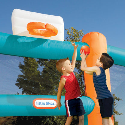 Little Tikes Huge Backyard Soccer & Basketball Court | Editor's Choice