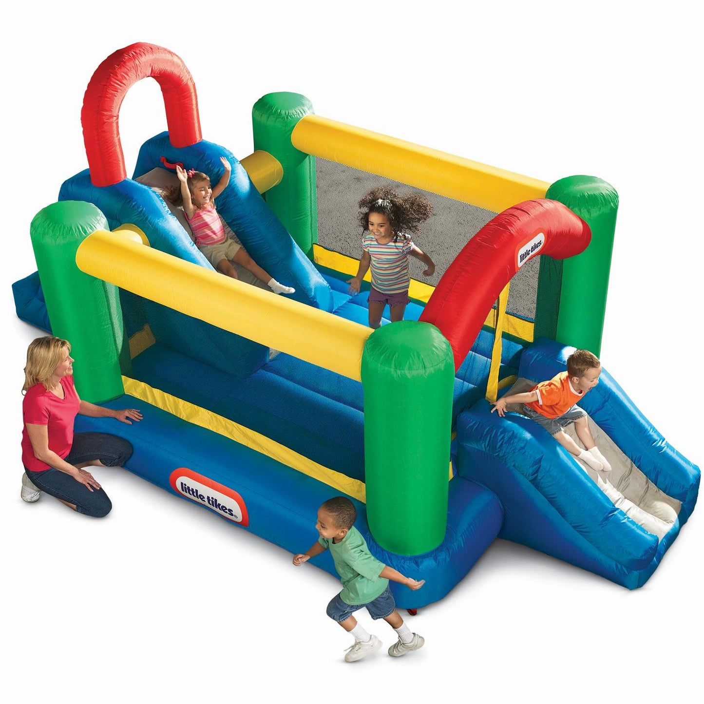 Little Tikes Jump 'n Double Slide Bouncer | Classic