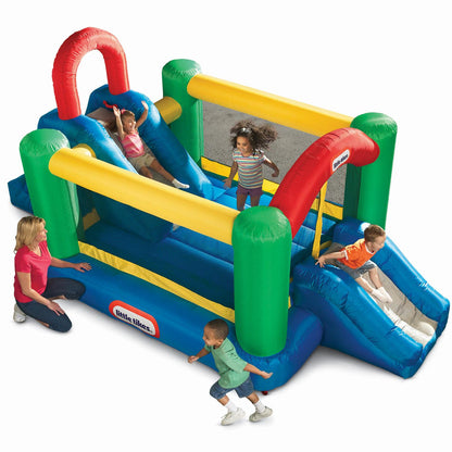 Little Tikes Jump 'n Double Slide Bouncer | Classic