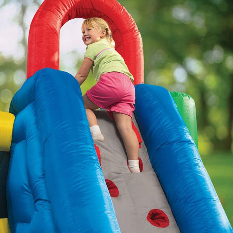 Little Tikes Jump 'n Double Slide Bouncer | Classic