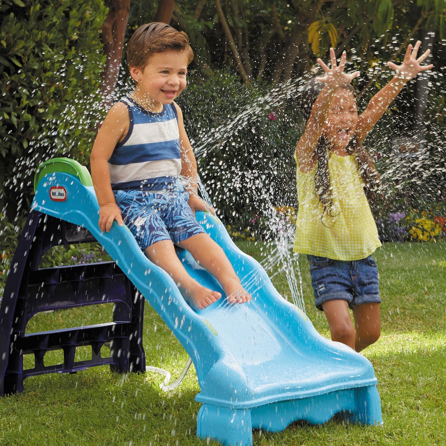 Little Tikes 2-in-1 Indoor-Outdoor Slide For Toddlers | Popular