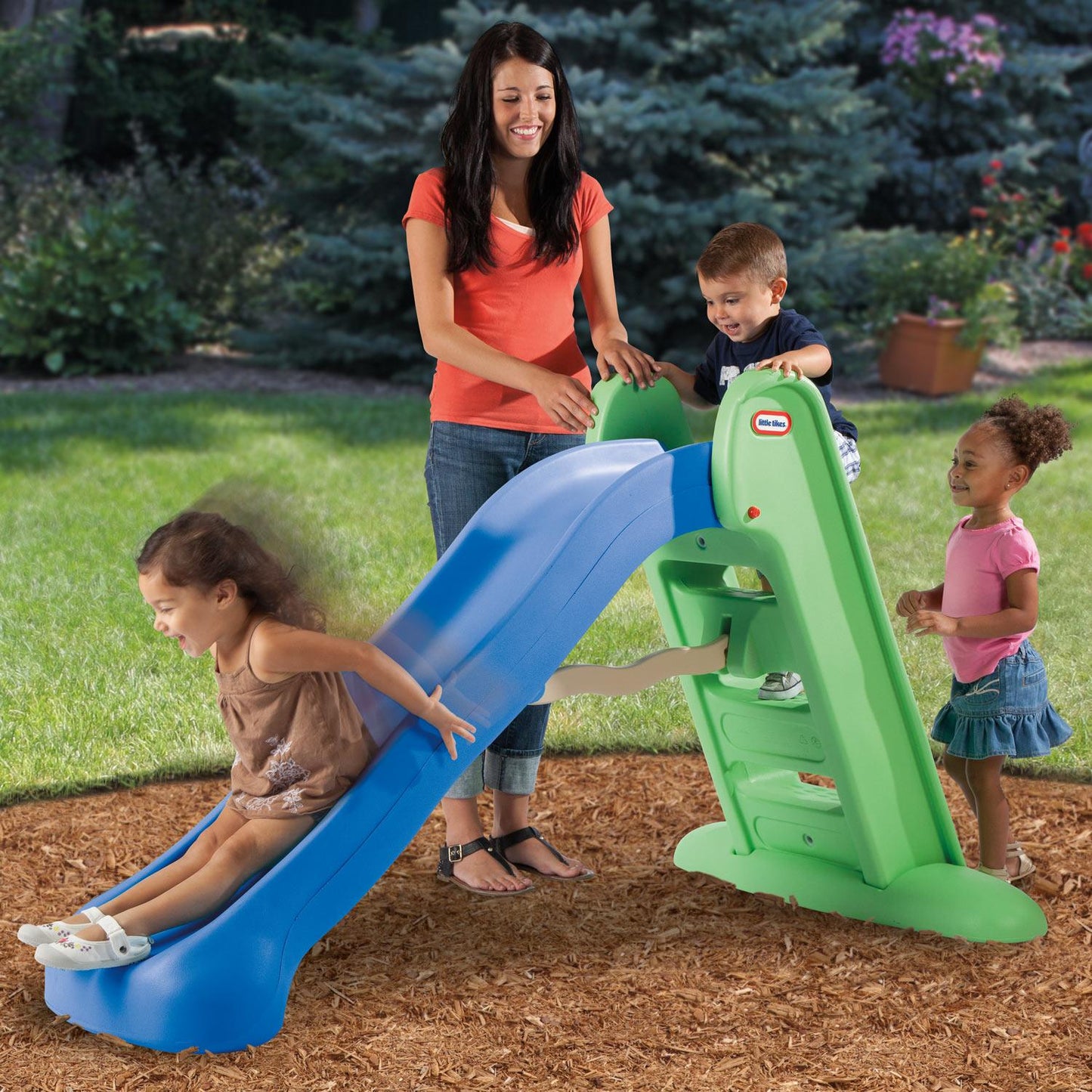 Little Tikes Easy Store Large Slide for Kids and Toddlers | Trending