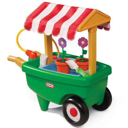 Little Tikes 2-in-1 Garden Cart & Wheelbarrow Toy | Featured