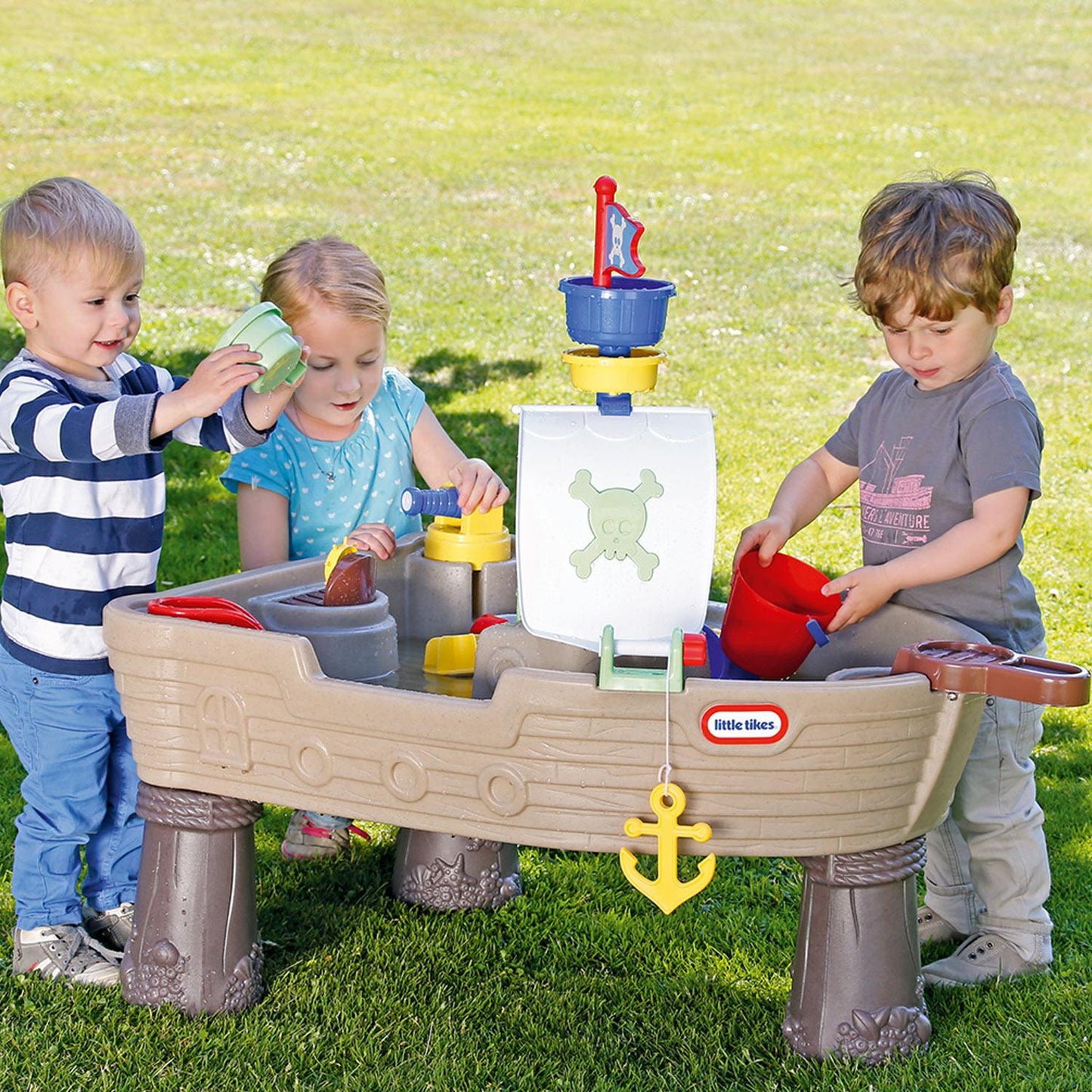 Anchors Away Pirate Ship Water Table | Little Tikes Outdoor Toy | Best Seller