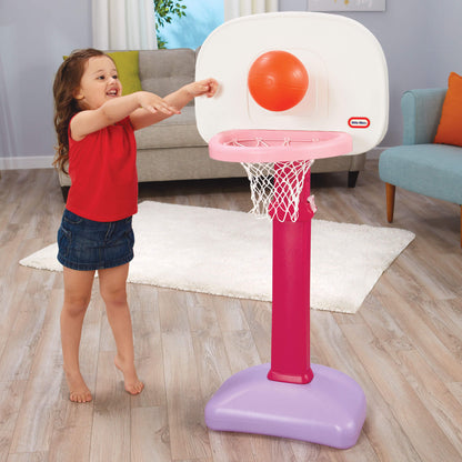 Little Tikes TotSports Easy Score Pink Basketball Set | Best Seller