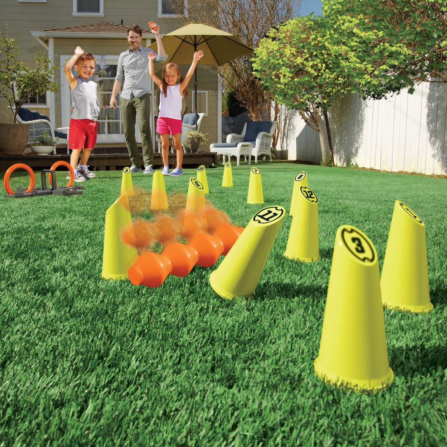 4-in-1 Backyard Games Set for Kids | Little Tikes Outdoor Fun | Essential