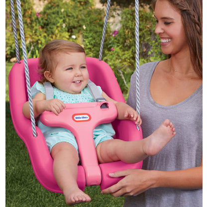 Little Tikes 2-in-1 Snug 'n Secure™ Swing - Magenta | Signature
