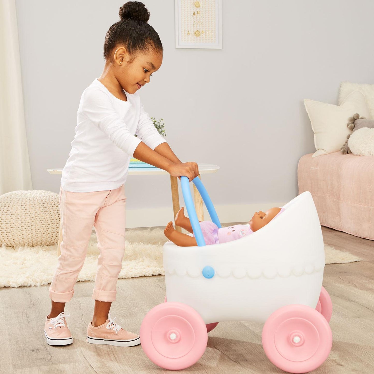 Little Tikes Classic Doll Buggy | Baby Doll Stroller | Essential