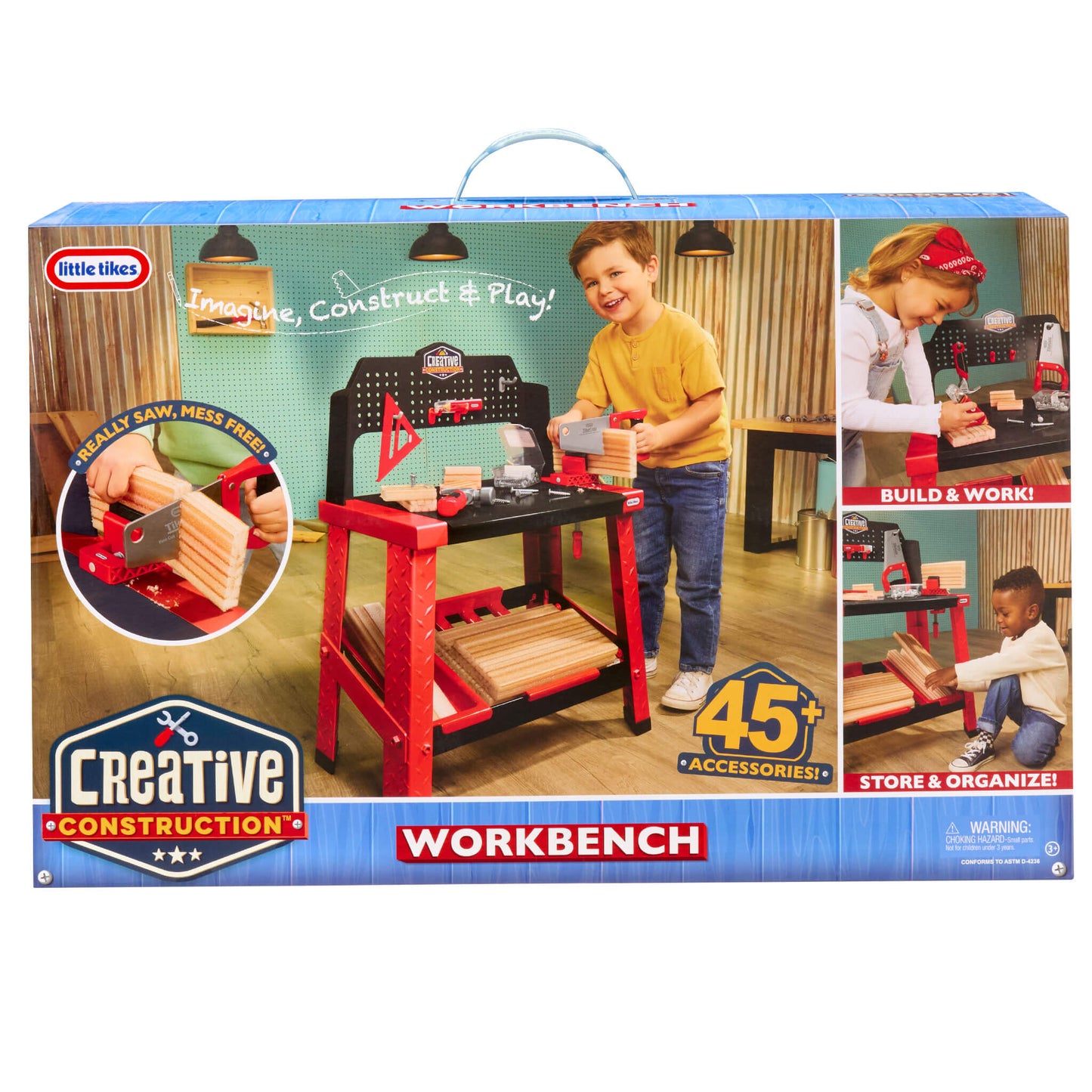 Little Tikes Creative Construction Workbench | Top Pick