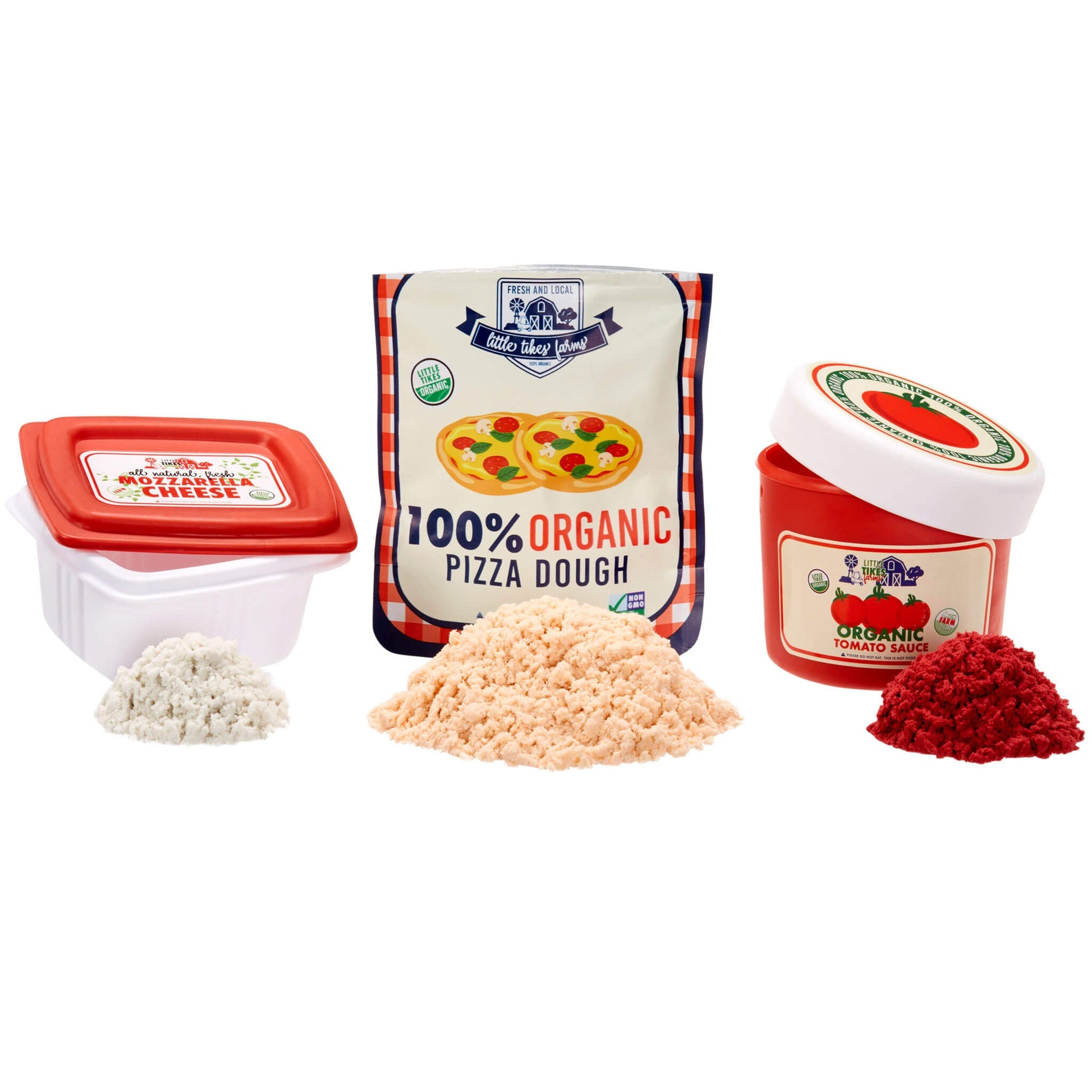 Creative Chefs™ Pizza Refill Kit | Moldable Play Food for Kids 3+ | Little Tikes | Top Pick