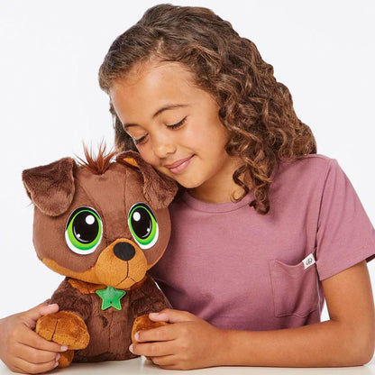 Rescue Tales Interactive Rottweiler Plush Toy | Adoptable Pet with Sounds & Movement | Trending