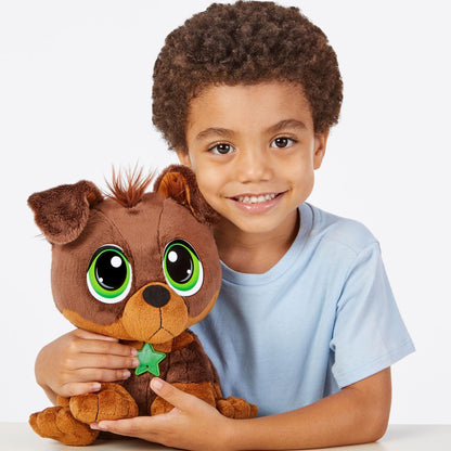 Rescue Tales Interactive Rottweiler Plush Toy | Adoptable Pet with Sounds & Movement | Trending